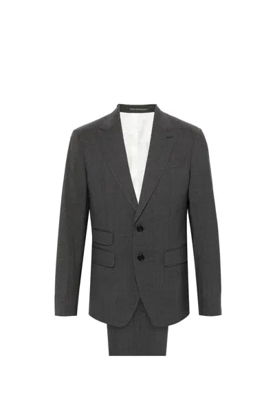 Dsquared2 London Single-breasted Suit In Grey