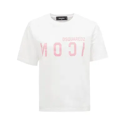 Dsquared2 T-shirt With Logo In White