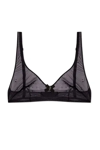 Dsquared2 Embellished Bra In Black