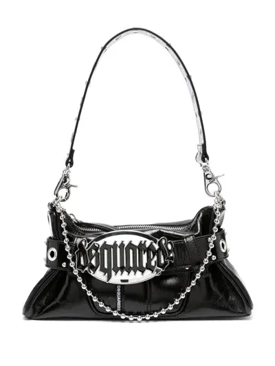 Dsquared2 Gothic Belt Bag In Black