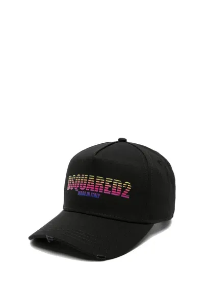 Dsquared2 Hat In Black