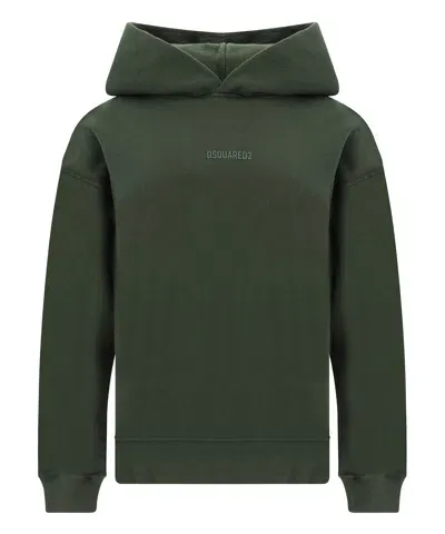 Dsquared2 Hoodie In Green