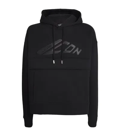 Dsquared2 Icon Logo Hoodie In Black