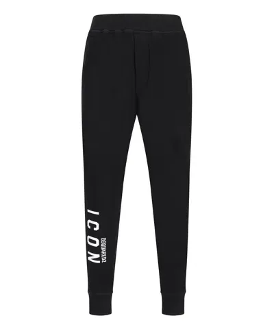 Dsquared2 Icon Sweatpants In Black