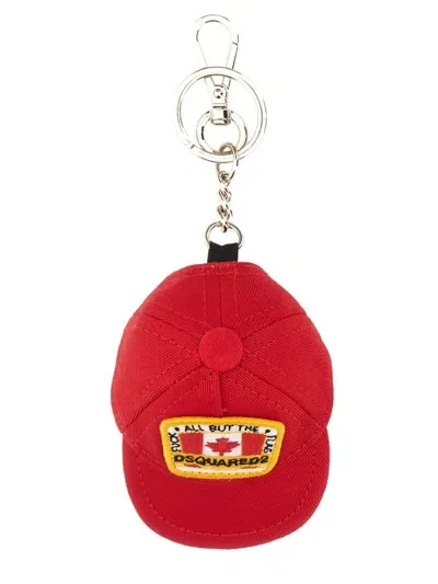 Dsquared2 Keychain Canadian Flag In Red