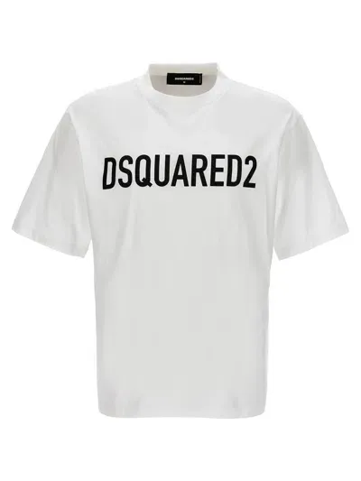 Dsquared2 Logo T-shirt In White