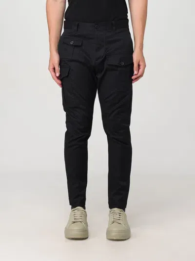 Dsquared2 Pants  Men Color Black In Schwarz