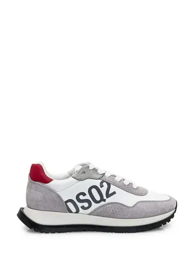 Dsquared2 Logo Printed Color In Grey