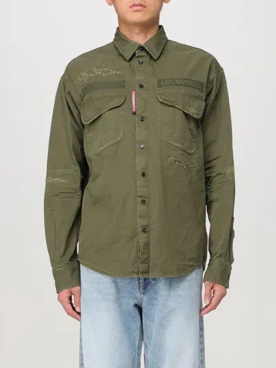 Dsquared2 Shirt  Men Color Green In Grün