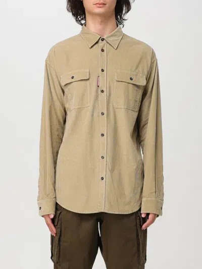 Dsquared2 Shirt  Men Color Sand