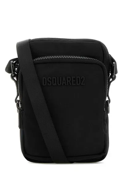 Dsquared2 Shoulder Bags In Black