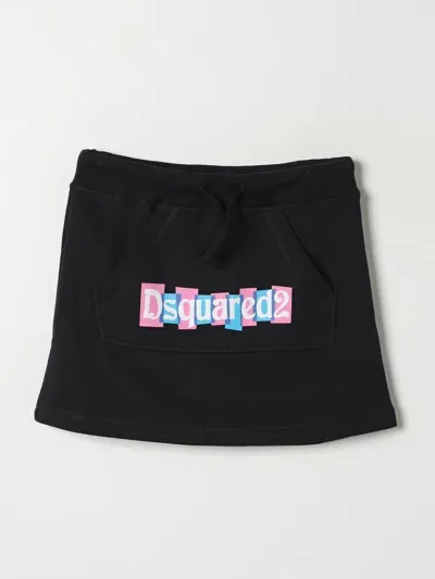 Dsquared2 Skirt  Kids Color Black In Schwarz