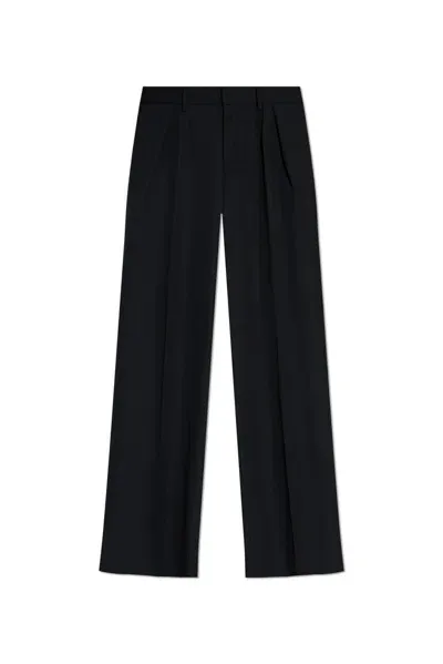 Dsquared2 Stretch Worsted Giant Trousers In Black