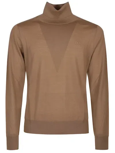 Dsquared2 Sweater In Brown