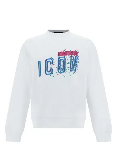 Dsquared2 Sweatshirt In White