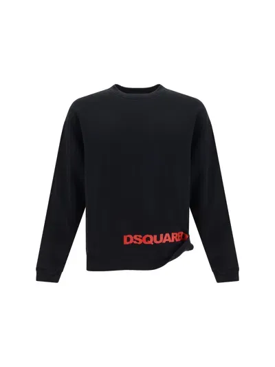 Dsquared2 Sweatshirt In Black