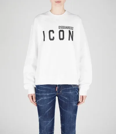 Dsquared2 Sweatshirt In White