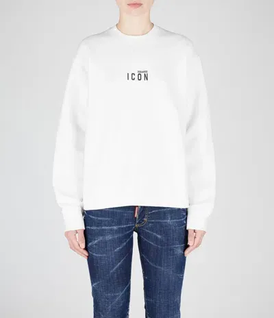 Dsquared2 Sweatshirt In White