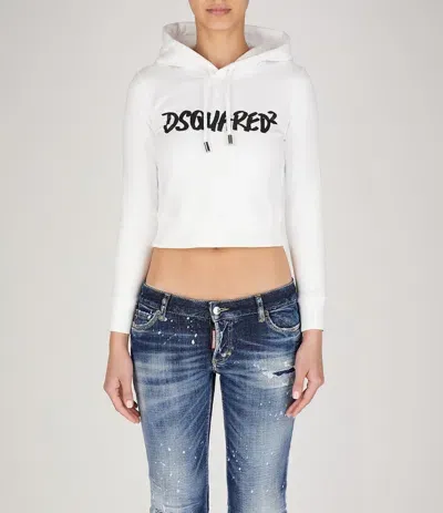 Dsquared2 Sweatshirt In White