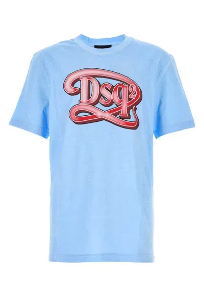 Dsquared2 T-shirt In Light Blue