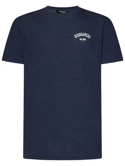 Dsquared2 T-shirt In Blue