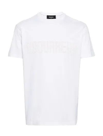 Dsquared2 Logo-appliqué Cotton T-shirt