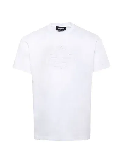 Dsquared2 Regular Fit T-shirt In White