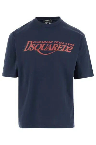 Dsquared2 T-shirts In Blue