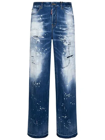 Dsquared2 Traveller Jeans In Blue