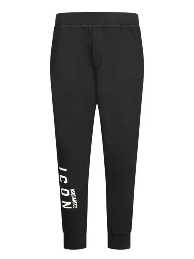 Dsquared2 Trousers In Black