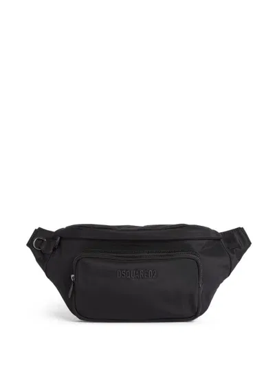 Dsquared2 Borsa Tote Goffrata In Black