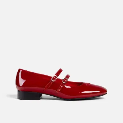 Duke & Dexter Women's Ruby Red Patent Mary Jane - Women's In Red/ruby