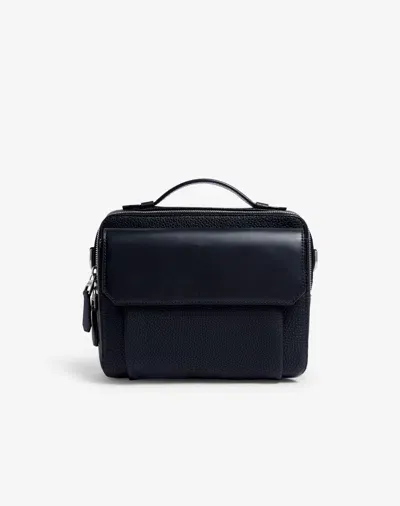 Dunhill 1893 Harness Top Handle Bag In Black