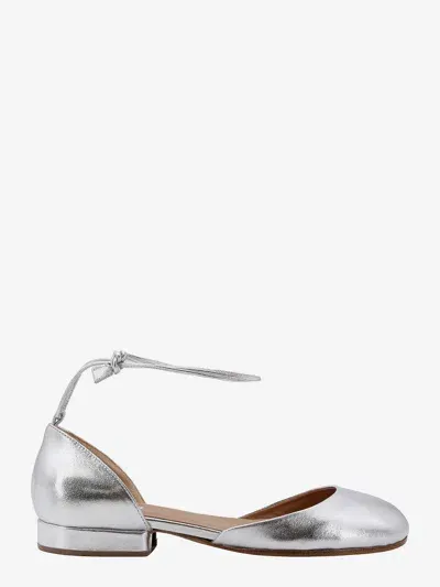 Durazzi Milano Ballerinas In Silver