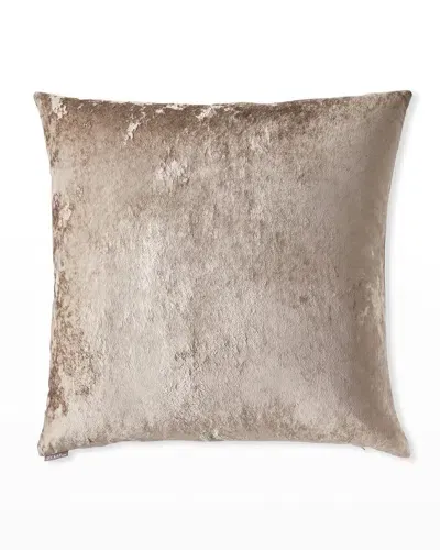 D.v. Kap Home Ballet Velvet Pillow - 24" In Taupe