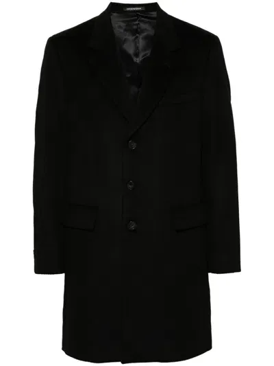 E 'clat Wool Coat In Black