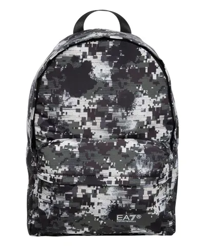 Ea7 Backpack In Black