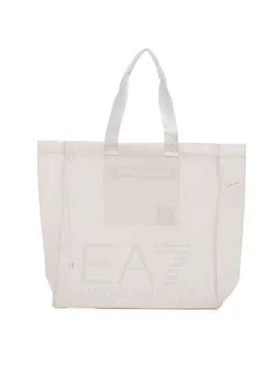 Ea7 Big-bag In White