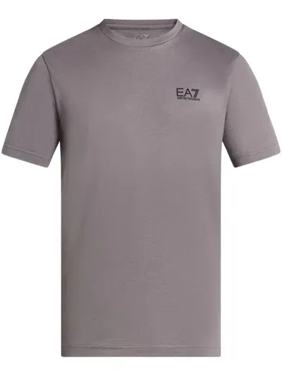 Ea7 Core Identity T-shirt In Gray