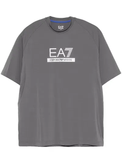 Ea7 Dynamic Athlet T-shirt In Grey