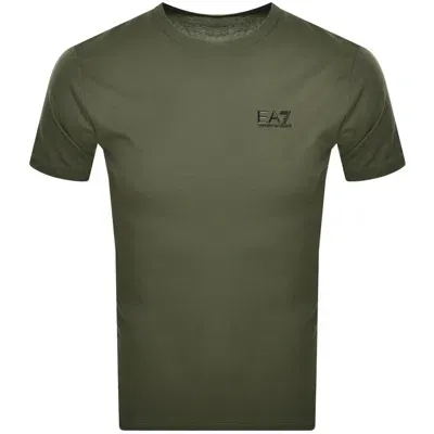 Ea7 Emporio Armani Core Id T Shirt Green