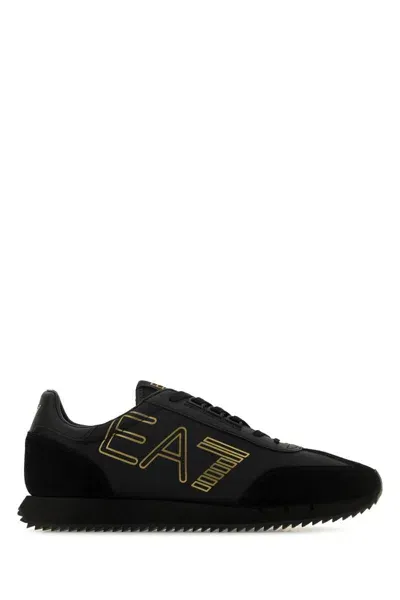 Ea7 Emporio Armani Sneakers In Black