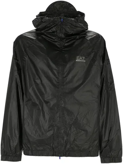 Ea7 Jackets In Black