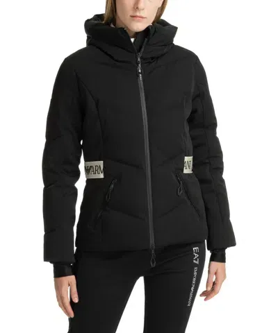 Ea7 Protectum 7 Ski Jacket In Black