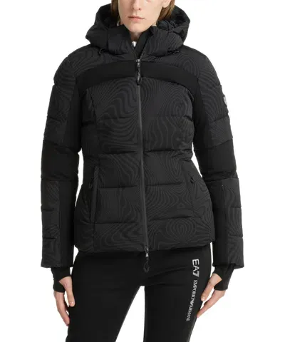 Ea7 Protectum 7 Ski Jacket In Black