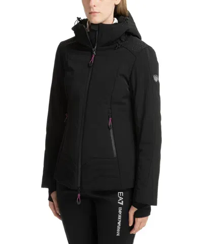 Ea7 Ski Jacket In Black