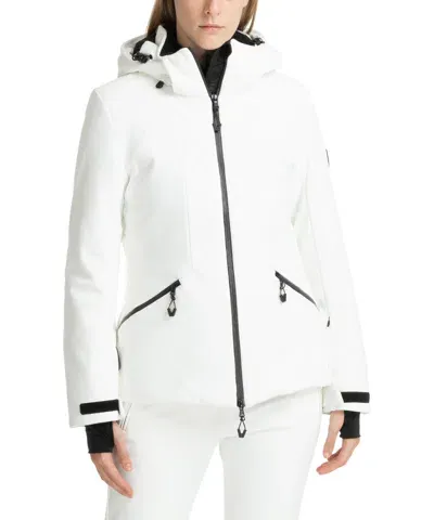 Ea7 Ski Jacket In White