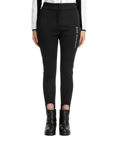 Ea7 Ski Trousers In Black