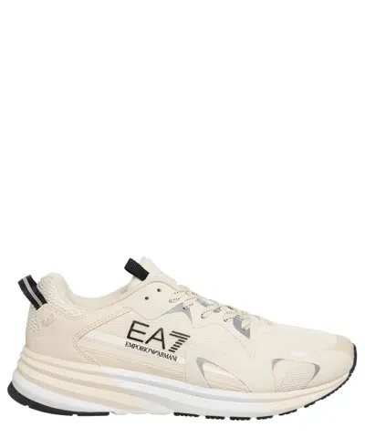 Ea7 Sneakers In Neutral