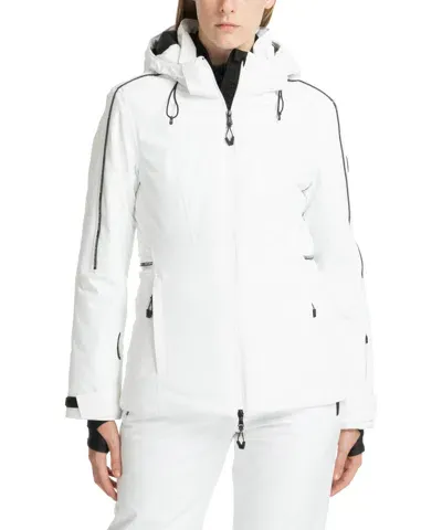 Ea7 Stratum 7 Ski Jacket In White